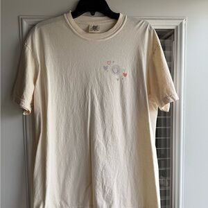 Comfort Colors Cream Short Sleeve Tee